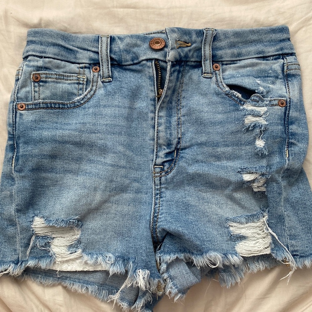 american eagle jean shorts